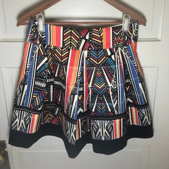 Xhilaration - A Line Skirt, Multi Colored - Picture 1 of 6